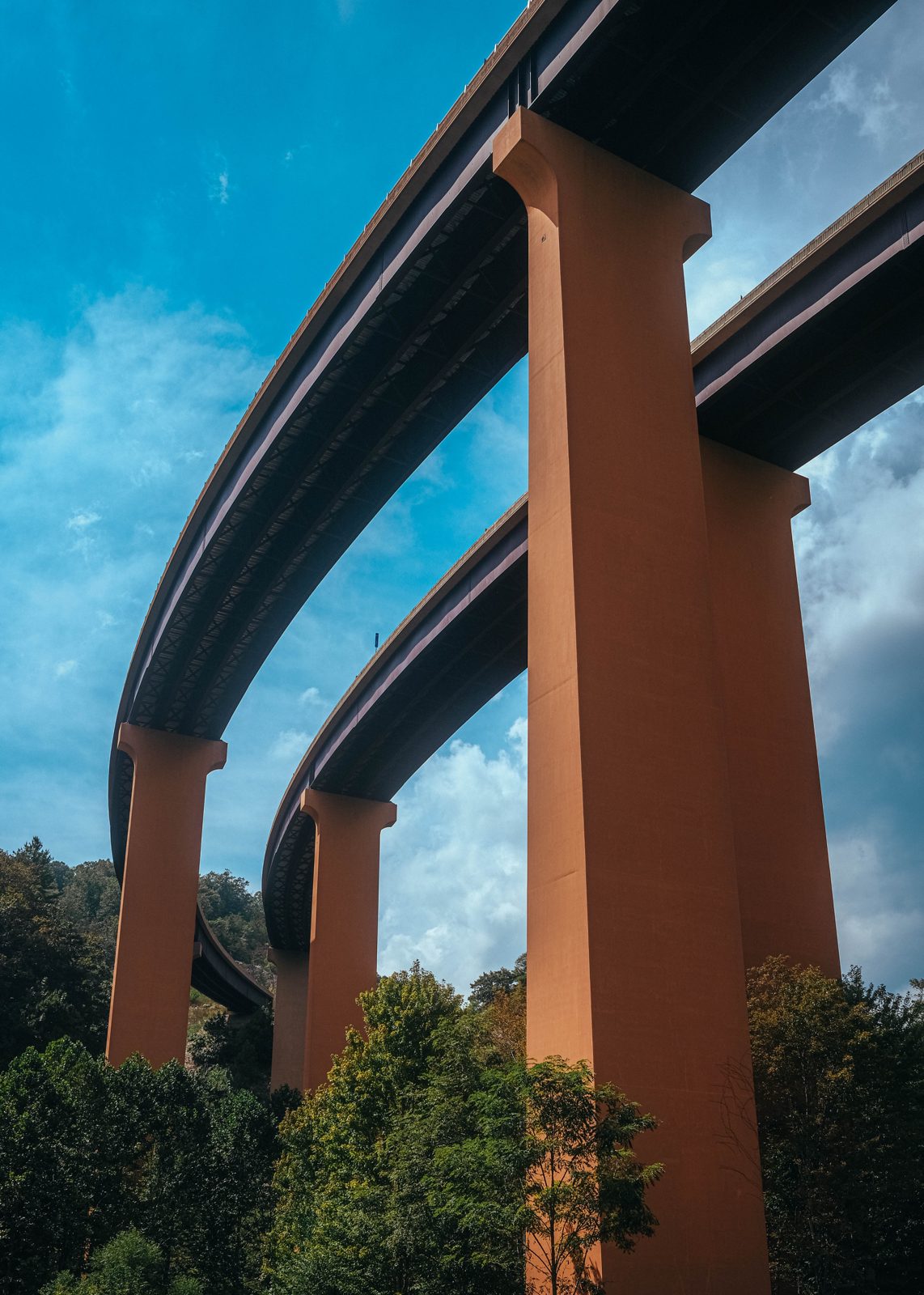 Corridor H bridge over Lost River