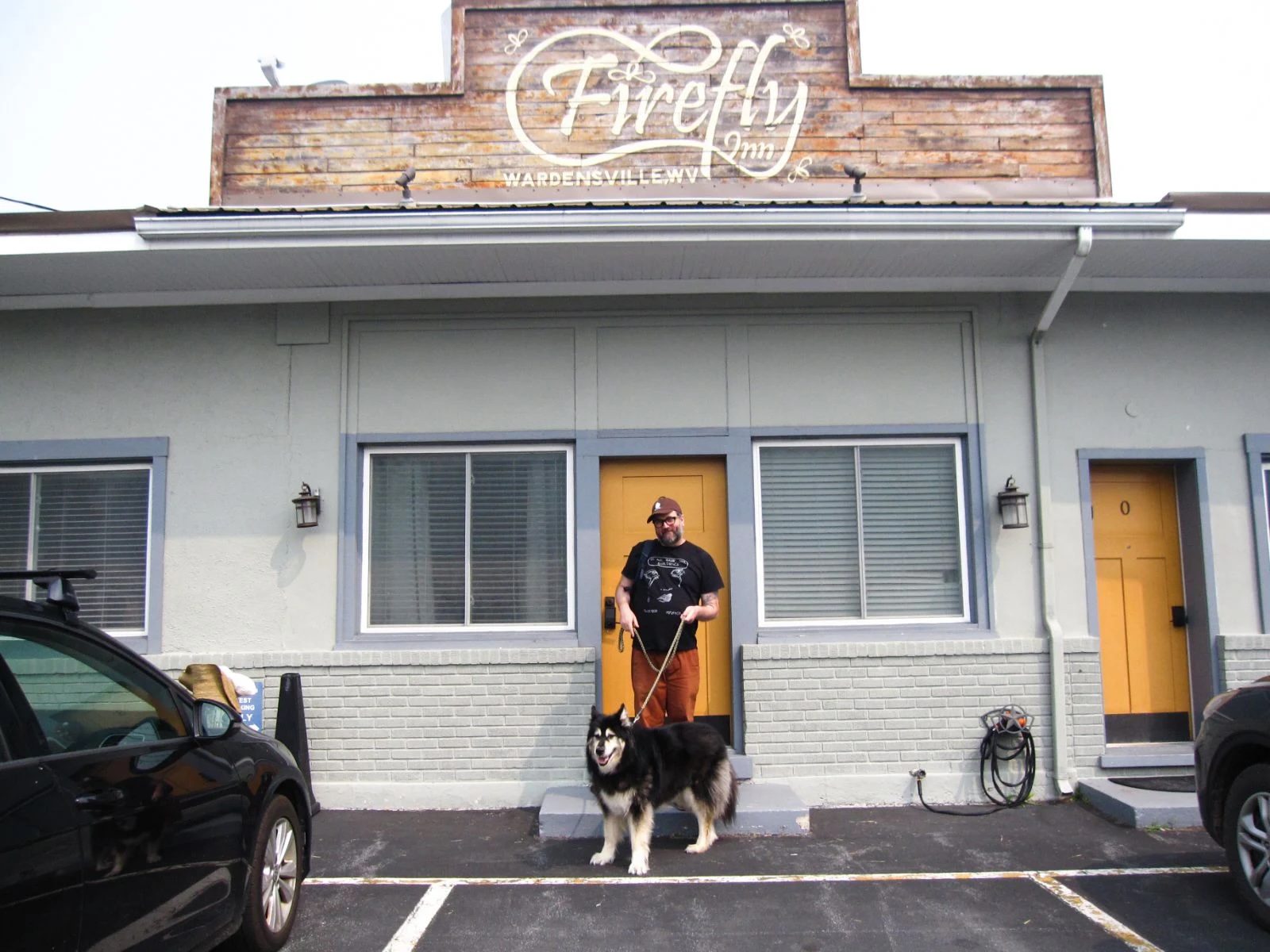 The author at the Firefly