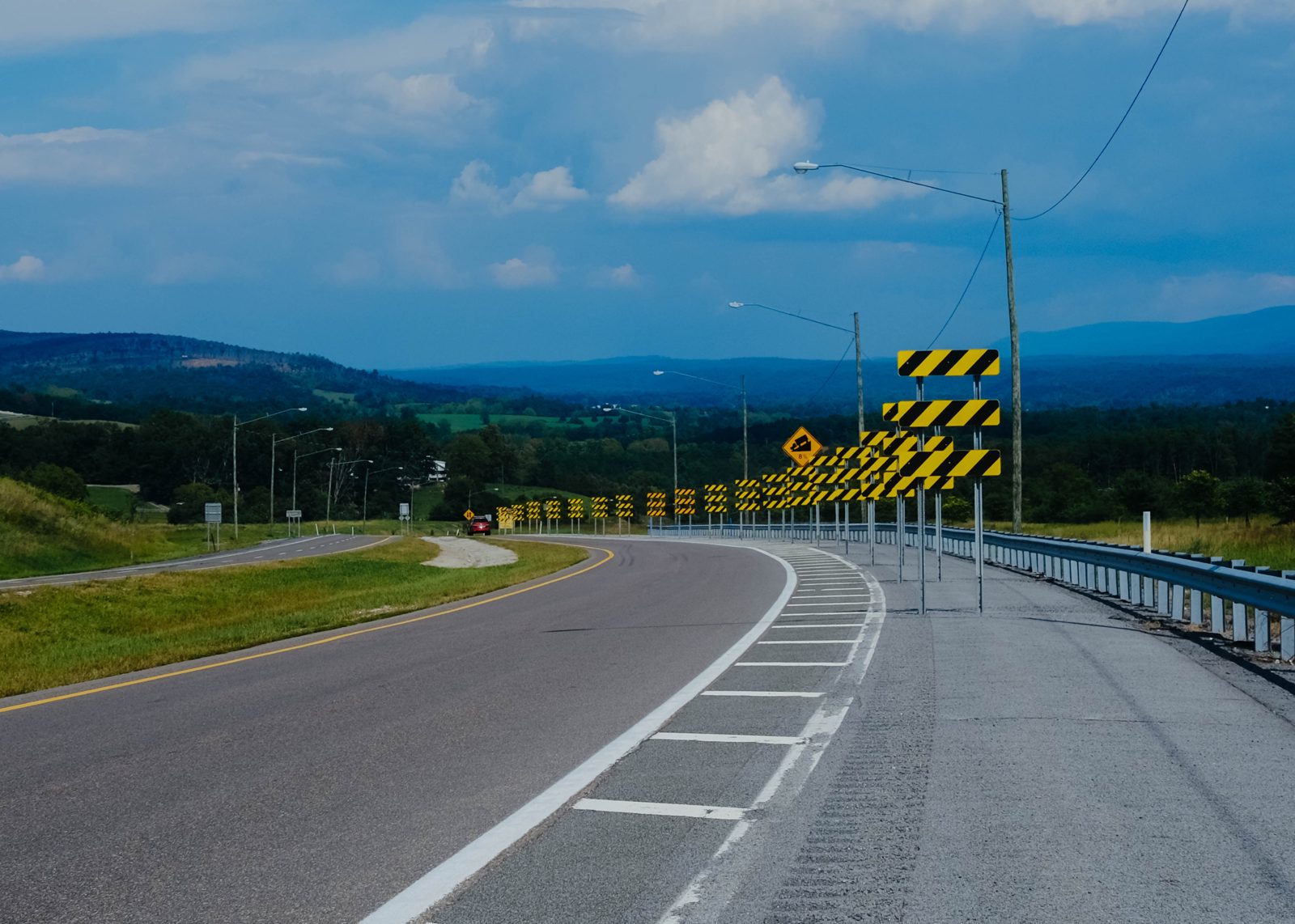 End of Corridor H near Wardensville
